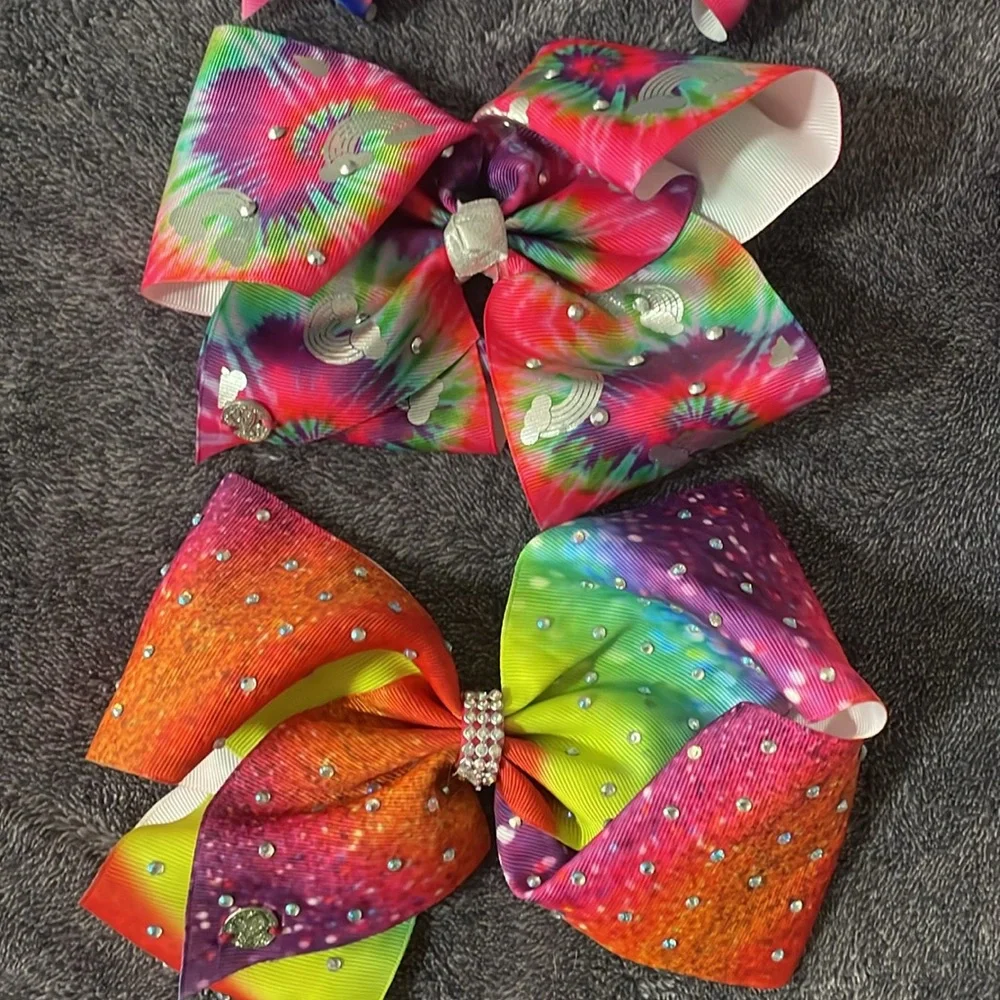 Vibrant Hair Bow Bundle
